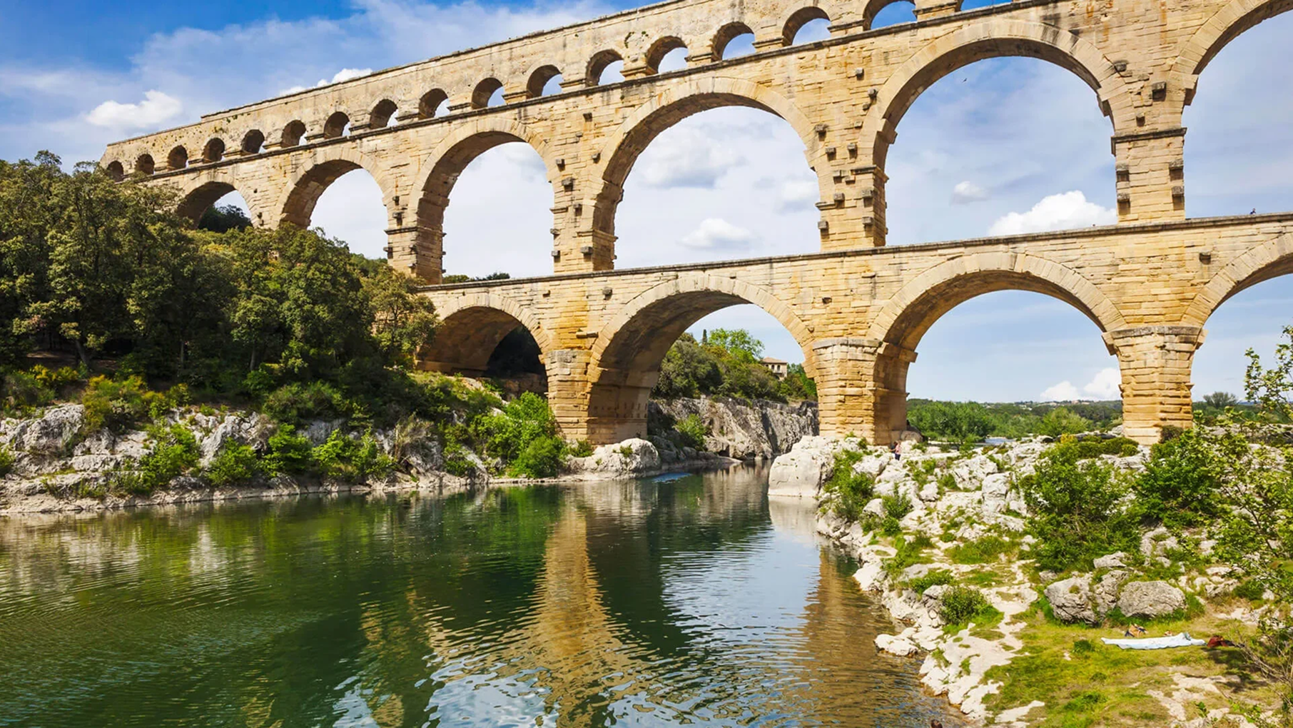 Parcours 8km Collias Pont du Gard